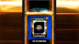 My First CAT FUSION!! WWE Supercard