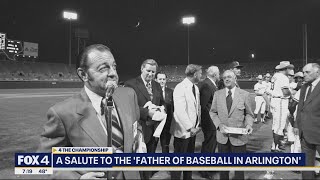 Vandergriff honored for bringing baseball to Arlington
