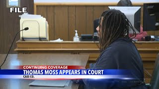 Thomas Moss appears in court for pretrial hearing