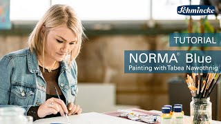 NORMA® Blue: Malen mit wasservermalbarer Ölfarbe