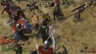 Mount&Blade: Warband  50 Knights vs 50 Pikemen -- Multiplayer Online