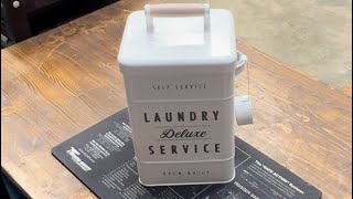 Install Hinge to Laundry Soap Container