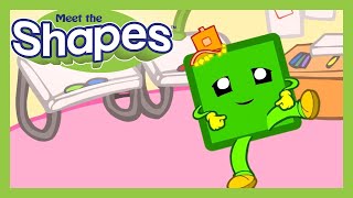 Meet the Shapes | 'Square' Dance | Preschool Prep Company