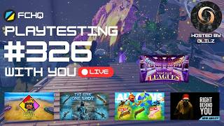 🔴 Feature Friday Week 326 |Testing UEFN Maps WITH interesting info LIVE!