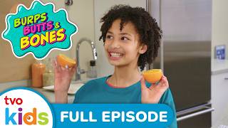 Veggie Quest 🥒 | 💀 BURPS, BUTTS AND BONES 🧪 | Answer Questions About The Human Body | TVOkids