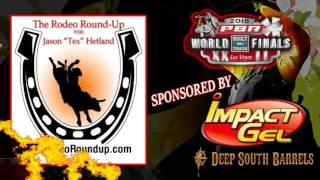 Stetson Lawrence at the 2015 PBR World Finals media day