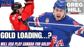 Canada Vs. USA for Gold Incoming?? Crosby Hurt? ||The Greg Hill Show