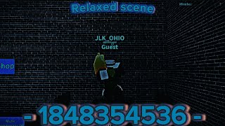 Relaxed scene Roblox Id (Break in Song)