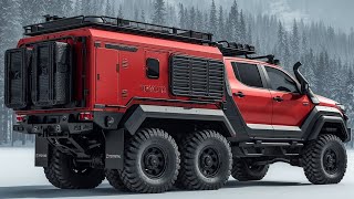2026 Toyota DesertEagle 6x6 Camper "Would You Live Off-Grid in This?"