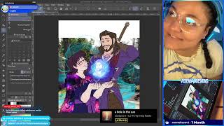 Gale And Autumn Commission | Half Way Done