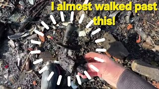 I almost walked past this! Mudlarking a river of Mysterious & Weird surprises!