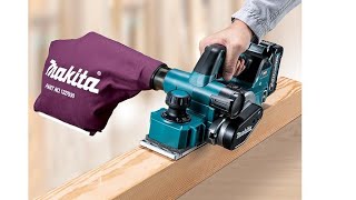 NEW Makita XGT 40V Max Brushless Planer (KP001G) - Testing