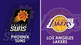 Phoenix Suns vs Los Angeles Lakers NBA Live Scoreboard