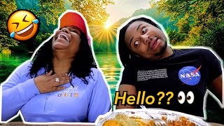 she was NOT expecting that answer... 😭