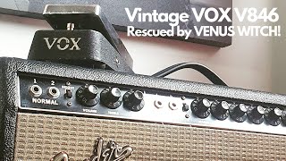 Amazing Vintage VOX V846 Wah Rescued by VENUS WITCH