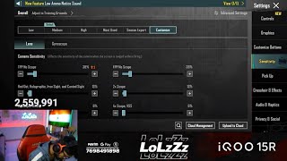🔥 LoLzZz Gaming Sensitivity Update 4.2 | BGMI / PUBG Mobile Setup 2026 | 4 Finger Player