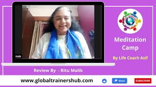GTH 3 days Meditation Camp Experience By Ritu Malik from Delhi