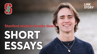 Stanford | Jake breaks down one of his responses to the Stanford short essay questions