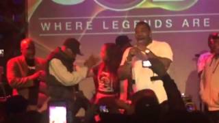 GOD MC RAKIM ALLAH live at SOBs + BUSTA RHYMES live and speech!