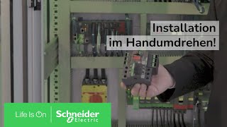 Schnellere Maschinenintegration dank TeSys Deca Snap-In | Schneider Electric