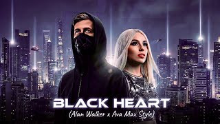 Alan Walker & Ava Max Style - Black Heart | Emotional EDM Pop Anthem | Dark Future Bass 2026