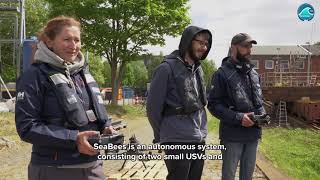 The first live showcase of the SeaClear2.0 Robotic System - Hamburg