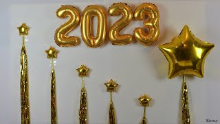 LAST MINUTE NEW YEAR & GRADUATION DECORATION You can make in 5 Minutes!