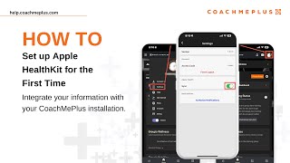 How To Setup Apple HealthKit for the First Time In CoachMePlus | FAQs + Help
