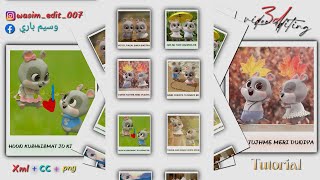 3d video editing tutorial ❤️ alight motion video editing tutorial 🥰 xml file in discription box 🥰