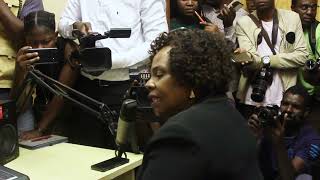 Hon. Monica Mutsvangwa at Harare Poly Campus Radio_World Press Freedom Day Commemorations.