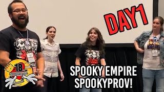 SpookyProv at Spooky Empire 2023 | Special Event Improv Comedy Show