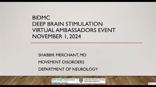 Deep Brain Stimulation Meeting Fall 2024