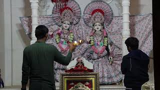 खाटू श्याम जी के मंदिर में श्री कृष्ण जी की आरती | Shri Krishan Ji Ki Aarti | krishna aarti