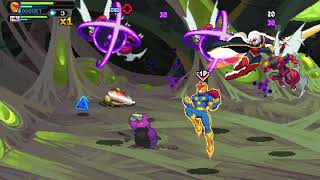 Nova & Phyla Vell in Heteropteron // Marvel Cosmic Invasion