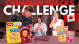 AUSTRALIAN TRIES CANADIAN SNACKS! 🇨🇦