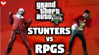 STUNTERS VS RPGS! (GTA 5 Funny Random Moments)