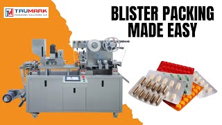 Automatic Pharmaceutical Blister Sealing Machine | Tablet & Capsule Packaging