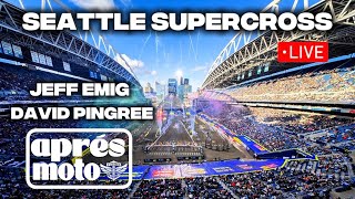 Apres Moto | Seattle Supercross | with Jeff Emig and David Pingree