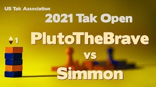 PlutoTheBrave vs Simmon Game 1 - 2021 Tak Open - Live Self-Commentary