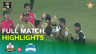 Full Match HighLights | Sialkot vs Multan | Match 20 | ABS Developers National T20 Cup 2026 | MZA1T