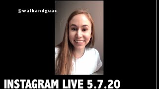 INSTAGRAM LIVE 5.7.20