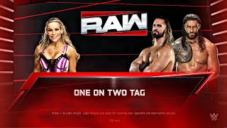"WWE 2K25 2v1 Handicap Match Gone WRONG!"