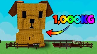I Hatched WORLD RECORD SIZE Pets In Roblox Grow A Garden!