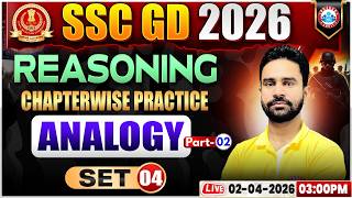 Reasoning: Analogy | SSC GD Reasoning Class 2026 | SSC GD Reasoning Practice Set 04 By Rahul Sir
