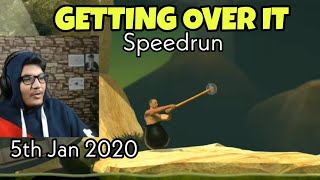 Dank Rishu plays GETTING OVER IT | 5th Jan 2020 Deleted Private Stream Highlight | #EndGareeb