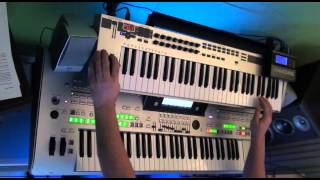 airwave - rank 1 remix on tyros 3 with vst plugins