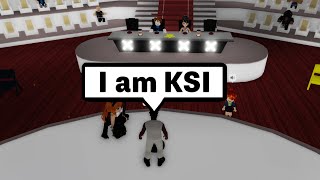 I played Thick Of It as KSI in a Roblox Talent Show.. 💀