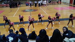 Captain Teleah last night as a SHS cheerleader 2018 🎓