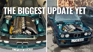 Getting my S38 Swapped E30 Touring ready for its first show!!