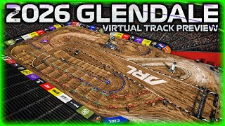 2026 Glendale Supercross Track Preview | MX Bikes & MX Simulator